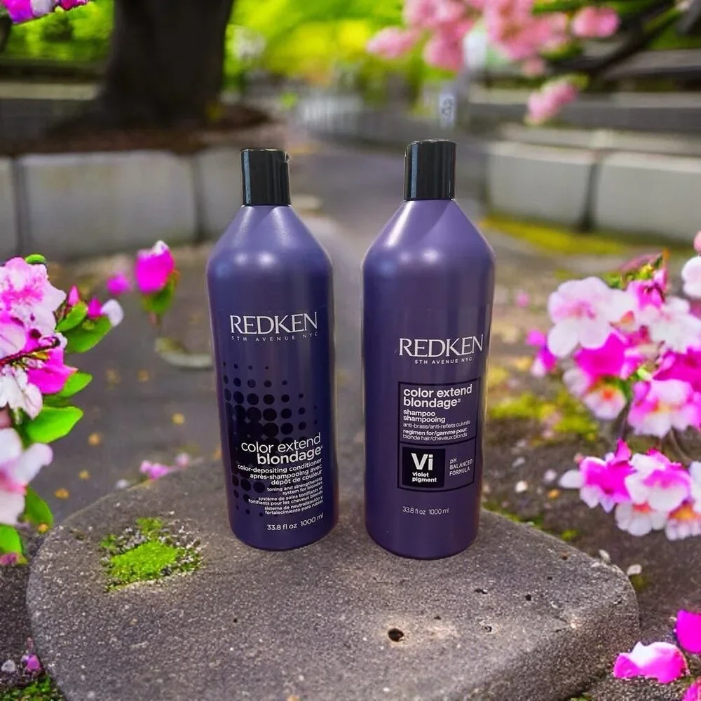 Redken Color Extend Blondage Salon Kit Shampoo Conditioner 33.8 oz